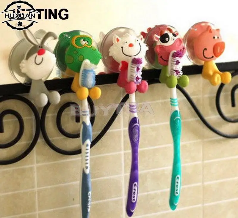 Toothbrush Holder Household Animal Type Mini Bathroom Accessories