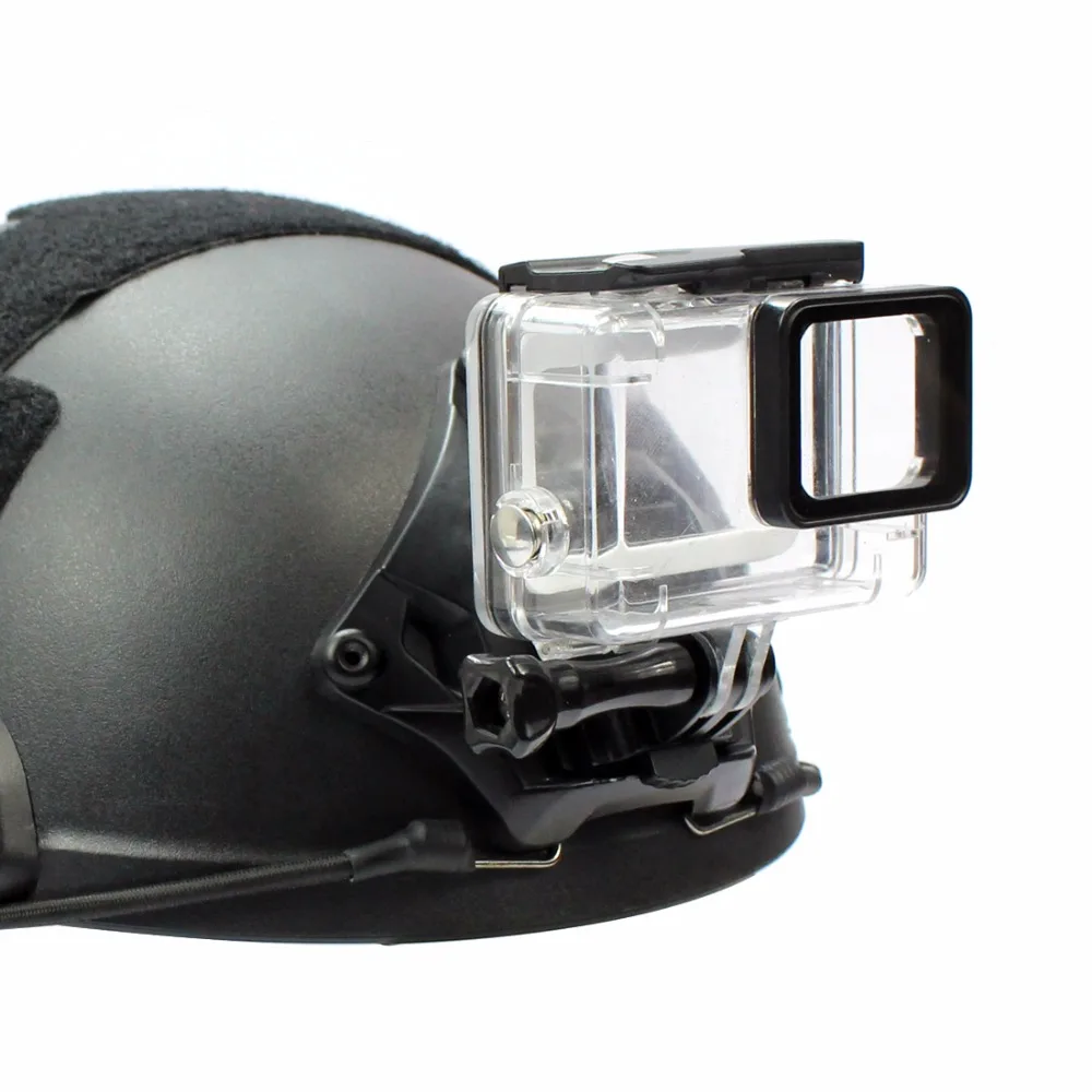 Helm Fix Halterung Basis Halter Adapter für Gopro Hero 13 12 11 10 DJI Action Yi 4K Motorrad Reiten Klettern Racing Sport Kamera – Detail 8