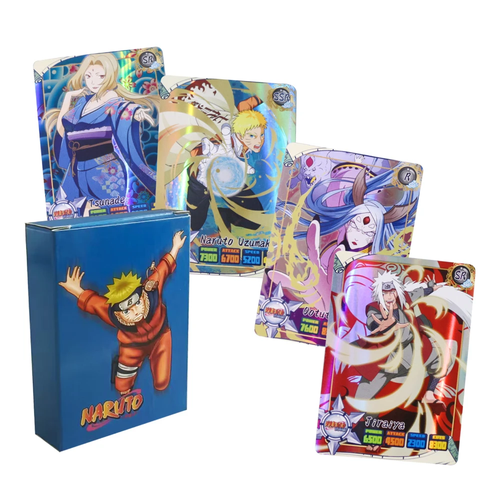 

NARUTO Demon Slayer Genshin Impact ONE PIECE Rare Game Anime Collectible Card Monkey D. Luffy Uzumaki Naruto Demon Slayer