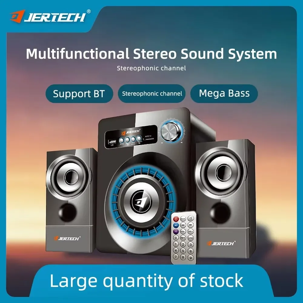 Desktop Multifunction Bluetooth5.1 Computer Speaker 360 Surround Sound Effect USB Wired Subwoofer Combined Audio Set With Remote bluetooth speaker computer speakers