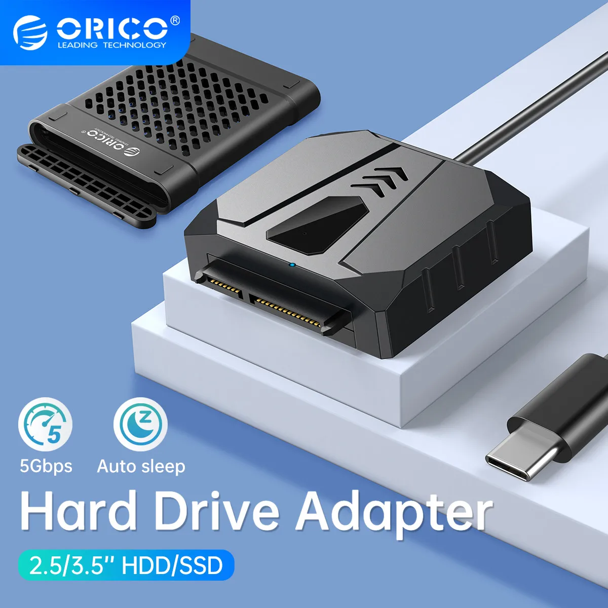 bag At blokere nøjagtigt ORICO HDD Drive Adapter USB 3.0 to SATA Cable SATA Converter SATA Adapte  For 2.5'' HDD/SSD External Hard Drive Disk