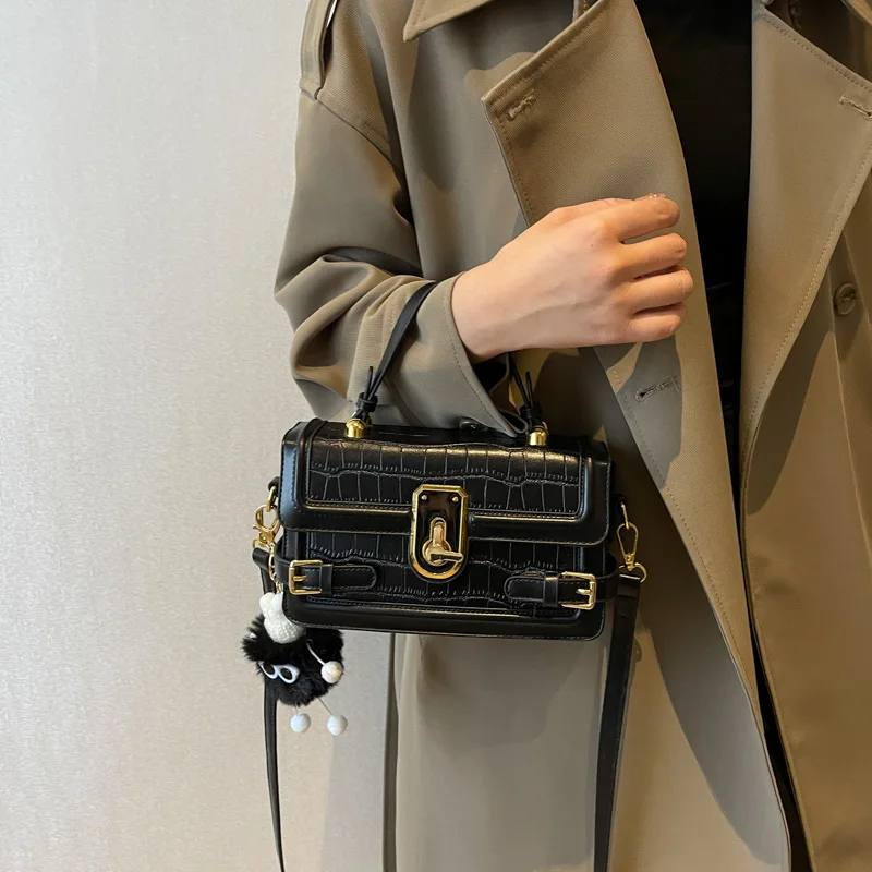 Brand Women's Bag Fashion Flip Small Square Bag Luxury Designer Handbag  Trend Women's Shoulder Messenger Bag Mini Cosmetic Bag - AliExpress