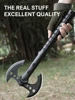 Outdoor EDC Portable Multifunctional Engineer Axe Camping Survival Tactical Axe Mountaineering Firefighting Hammer Car Tools 5