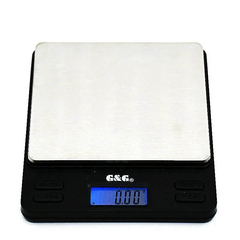 Pocket Scale Portable Balance Mini Electronic Gold Jewelry Kitchen Weight Balance Digital Scale Range 200g/1200g/2000g d=0.1g