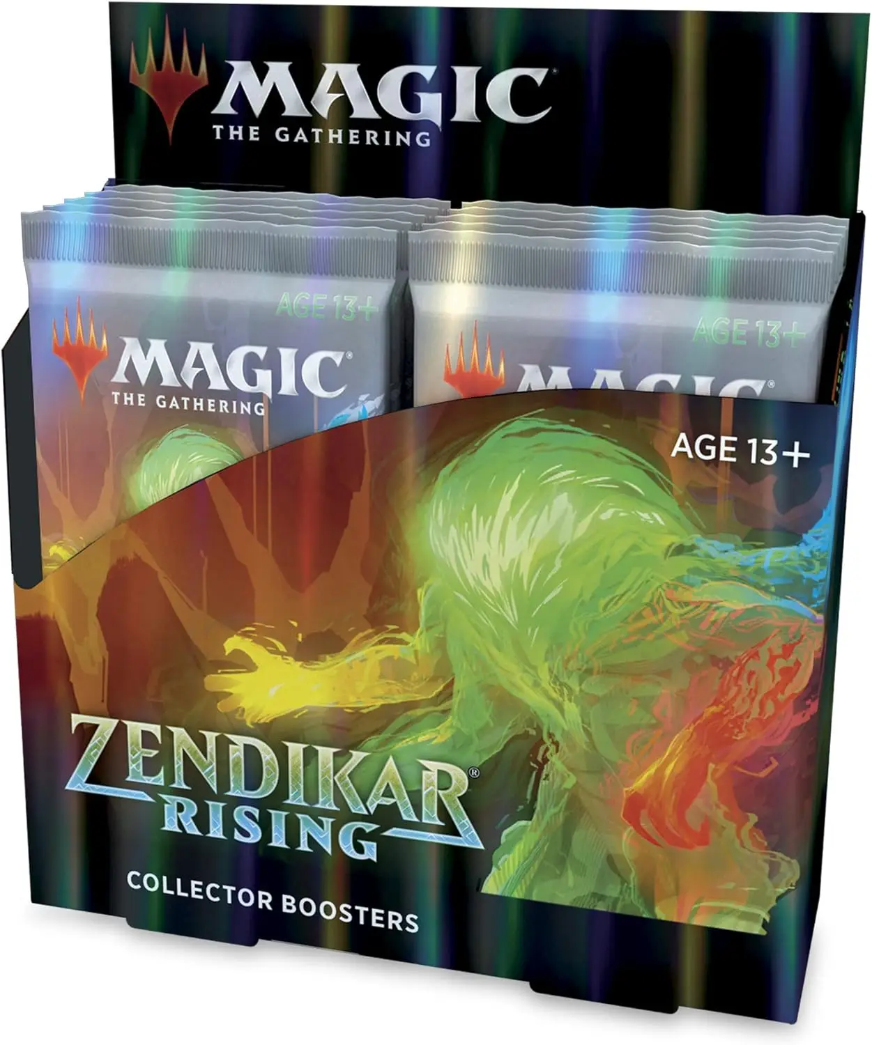 

The Gathering Zendikar Rising Collector Booster Box | 12 Packs (180 Cards) + 2 Box Toppers | 132+ Foils | 48 Rares
