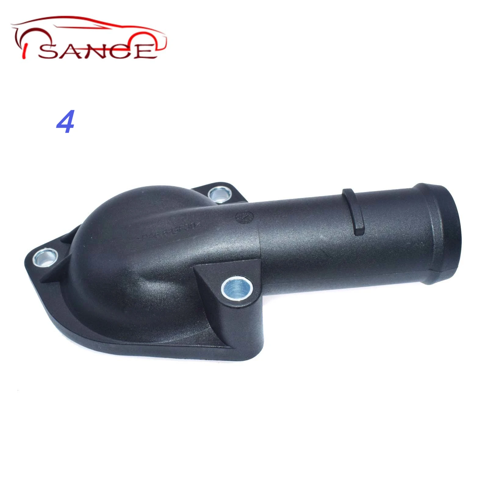 Front Center Coolant Thermostat Housing 021121050C 021121117A 021121133D 021121121A 075121113D for VW Golf Jetta Passat 2.8L VR6