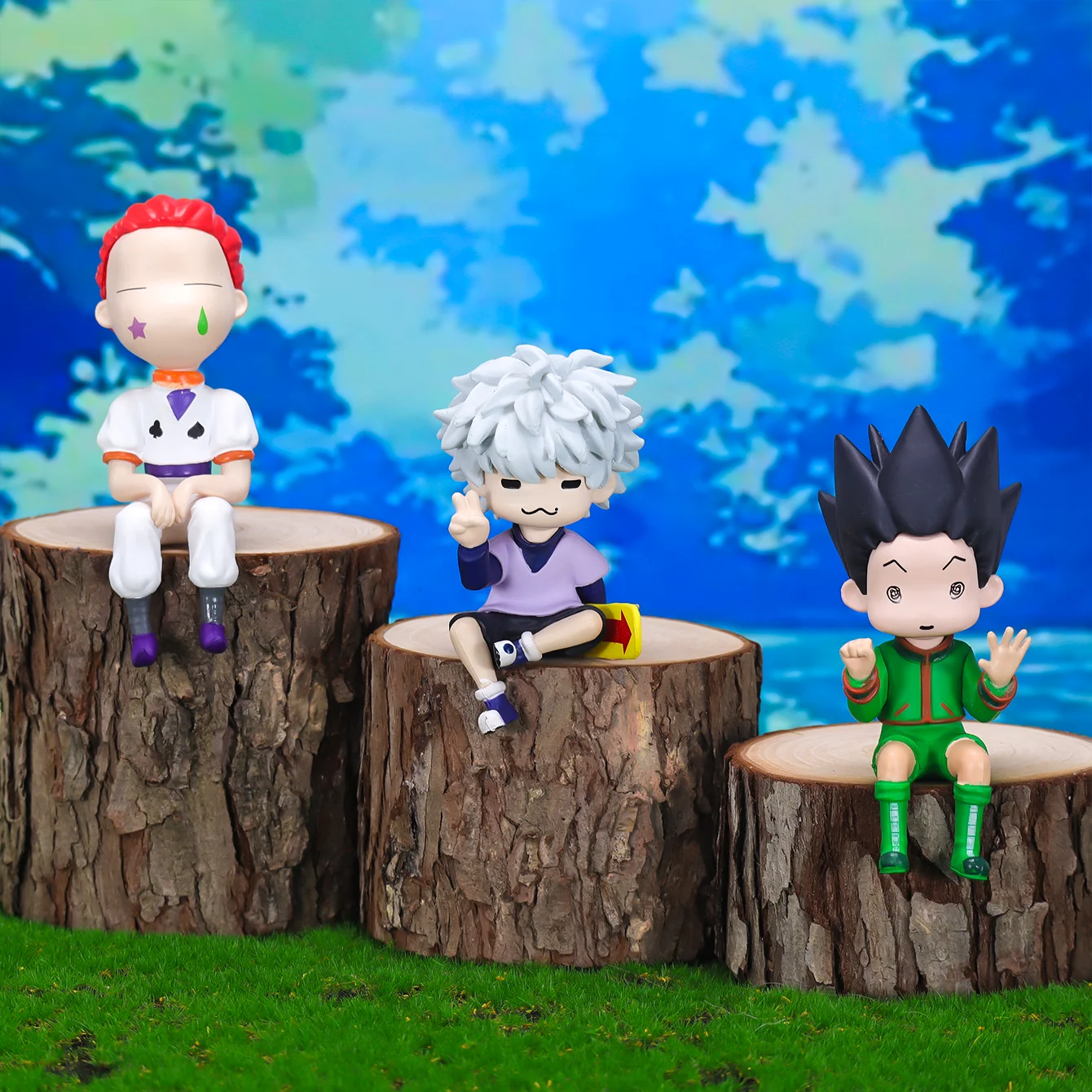 HUNTER GON Killua Hisoka Action-Anime-Figur Sammlerstücke, Figuren-Ausstellungsstücke, Anime-Figuren Weihnachtsgeschenke – Detail 1