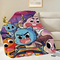 The Amazing World G-Gumball Blanket Skin friendly comfort warm soft plush blanket suitable sofa living room office bedroom 1