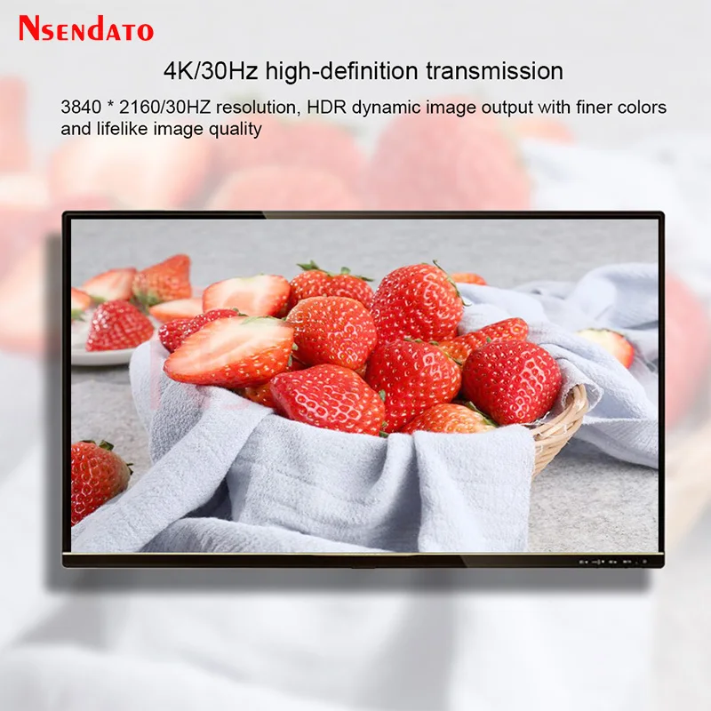 4K HDMI Extender Receiver 60m 100m Over RJ45 Cat6 2 in 6 out HDMI Switch Splitter 2x6 HDMI Audio Video Switcher Converter