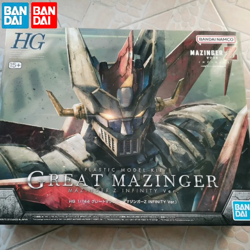Hot Bandai Hg 1/144 Mazinger Z Mazinger Z Infinity Modelli Di Assemblaggio Giapponese Ver. Anime Action Figures Model Collection Toy Gift