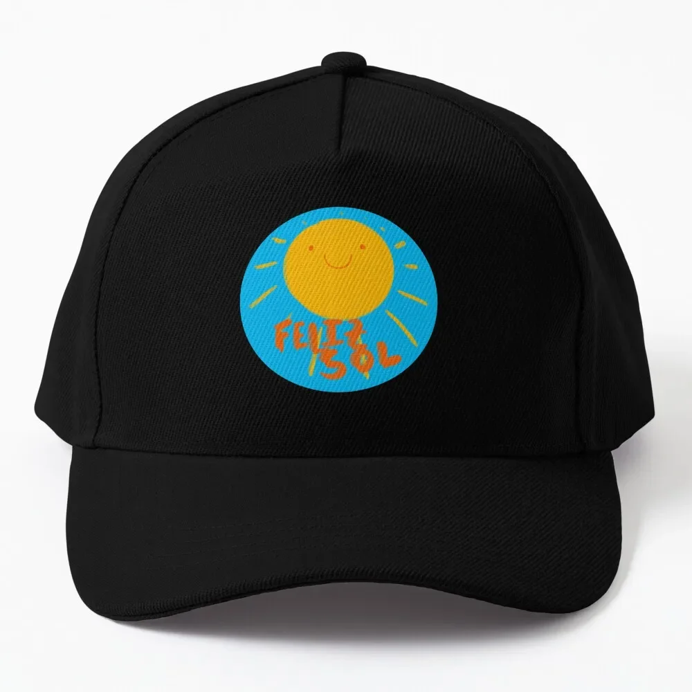 

feliz sol Baseball Cap Luxury Man Hat birthday Beach Hat Baseball Cap Caps Male Women's
