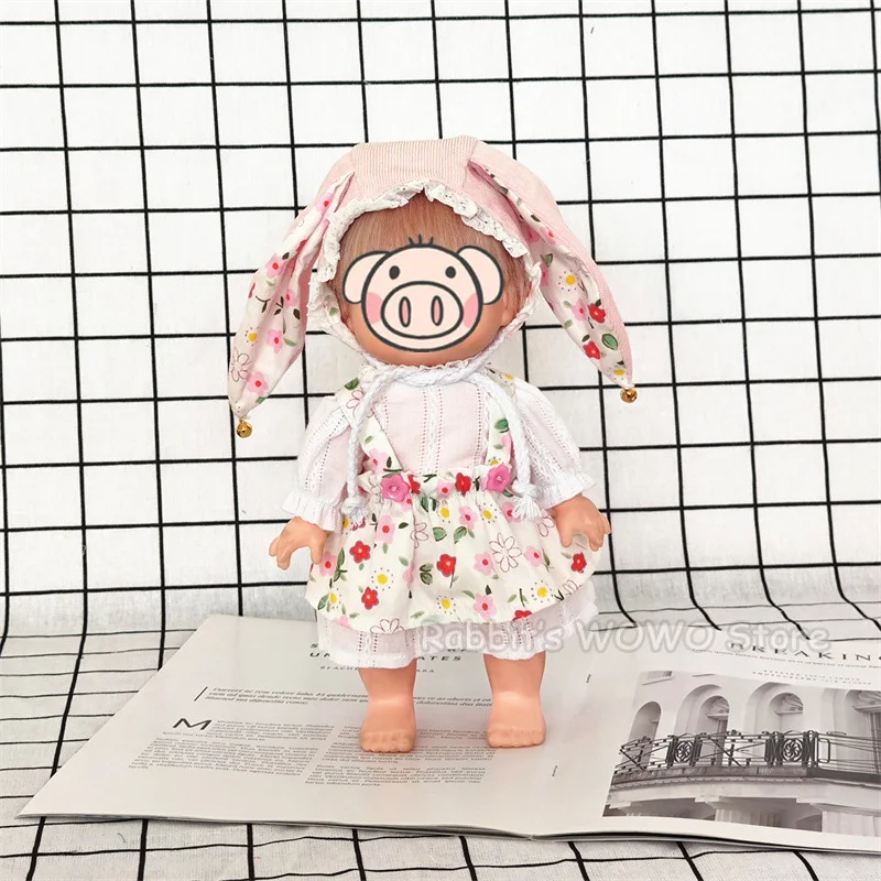 Doll Clothes Accessories for 25cm Mellchan Dolls Fit 1/6 BJD Doll Lovely Set Baby Dress Headwear Christmas Gift barbie doll clothes,doll clothes accessories,doll clothes,doll accessories