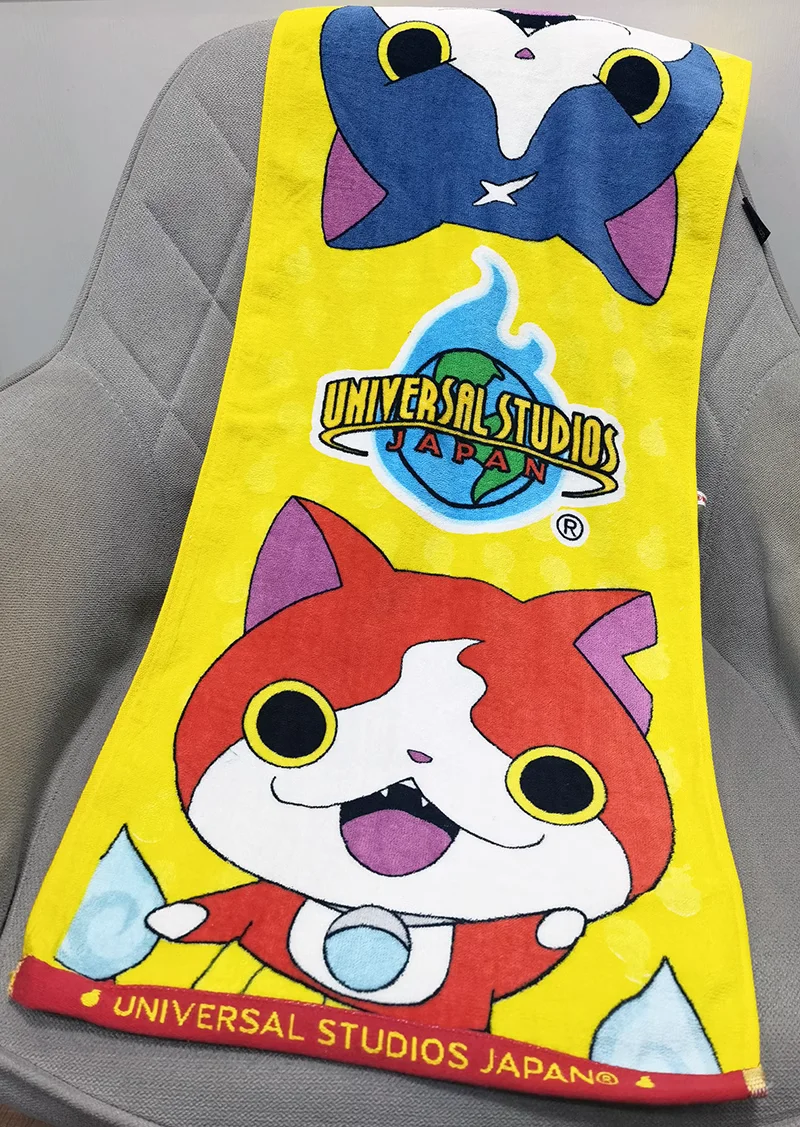 요카이 워시 타올 피규어 봉제 장난감, 어린이 요카이 워치 모델 장난감, 35*75cm 