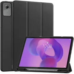 Premium Tablet Case with Pencil Holder and PU Stand for Xiaoxin Pad12.1 2025 (Black)
