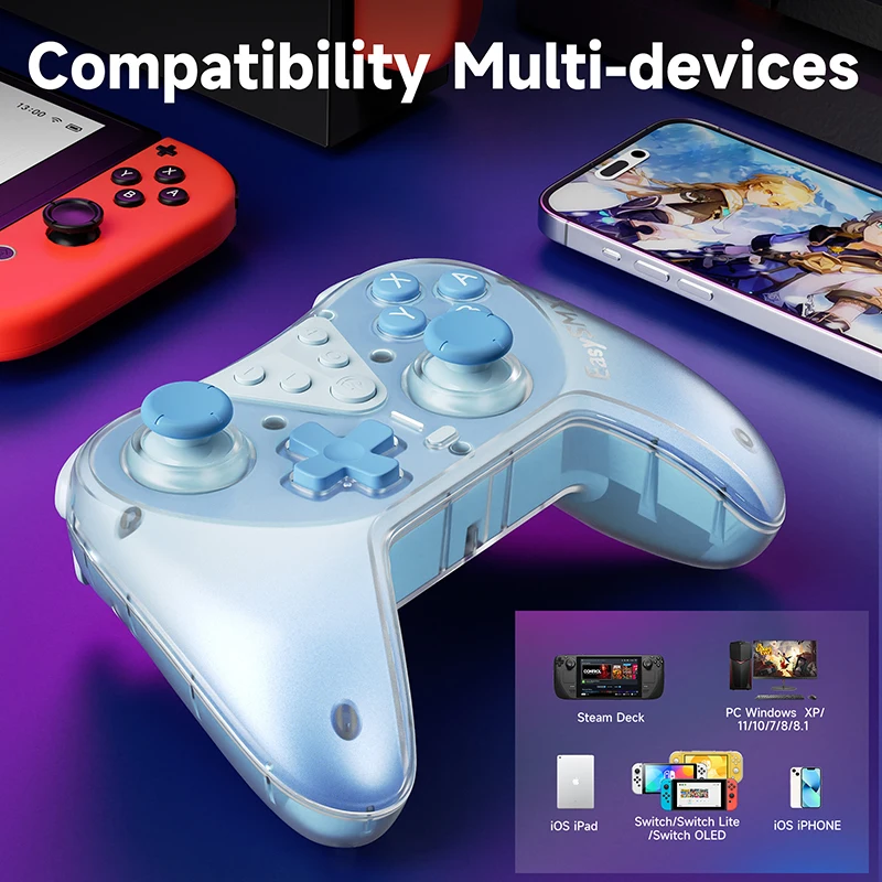 EasySMX T39    Ʈѷ, ٵ ġ, PC, Ʈ, , NFC  е, 3D Ȧ ̽ƽ ȣȯ