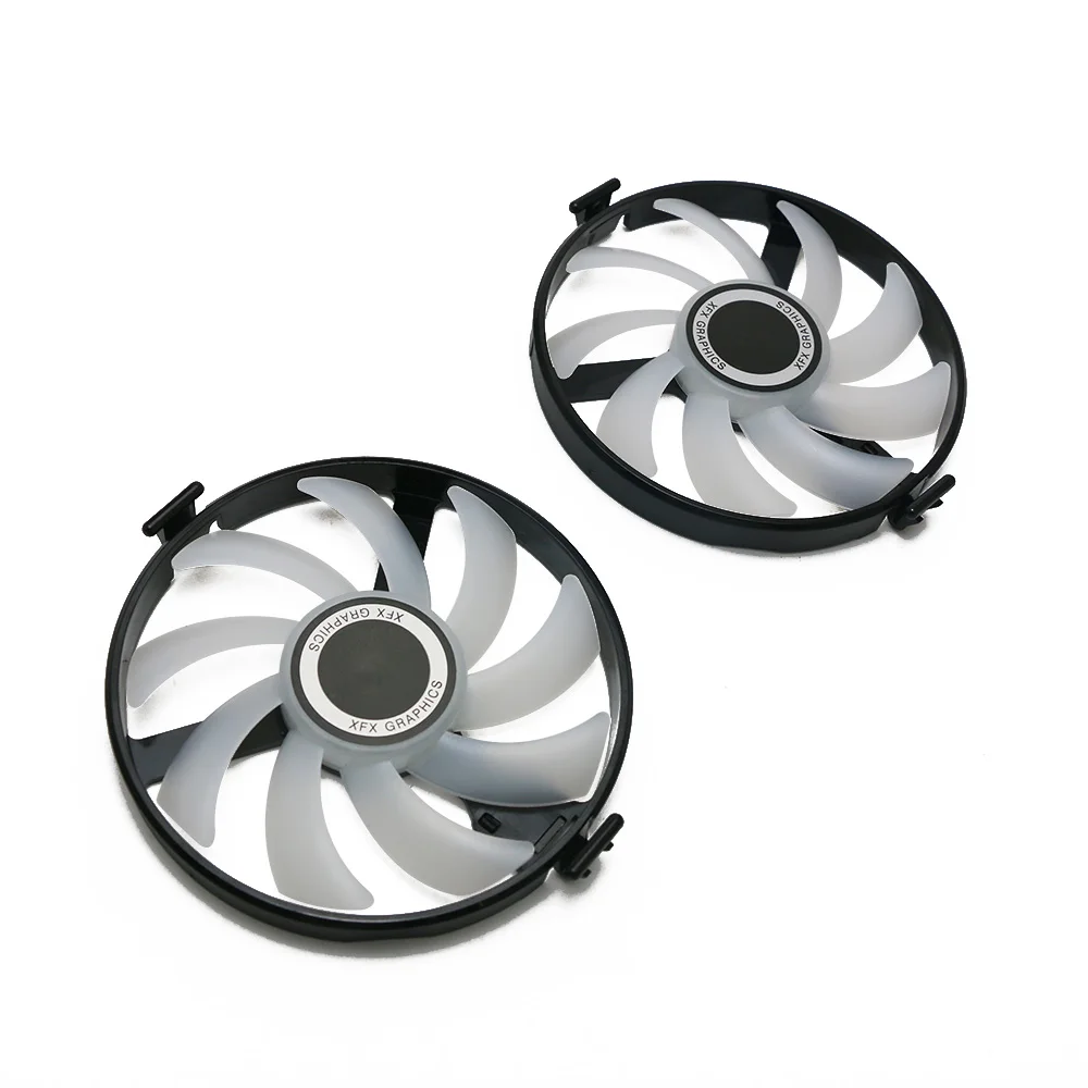 FDC10U12S9-C Cooler Fan Replace For XFX AMD Radeon RX 470 480 580 RX580 RX480 RX470 EDITION Crimson Graphics Card Cooling Fan