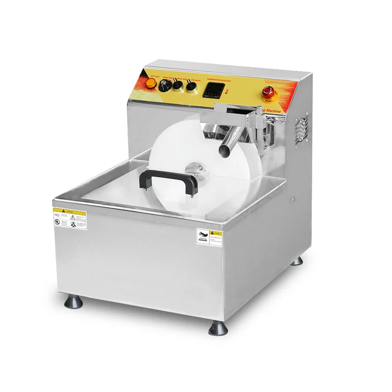 Multi-Function 14L Chocolate Melting/Tempering/Coating Making Machine Commercial Electric Chocolate Molding Melter 2