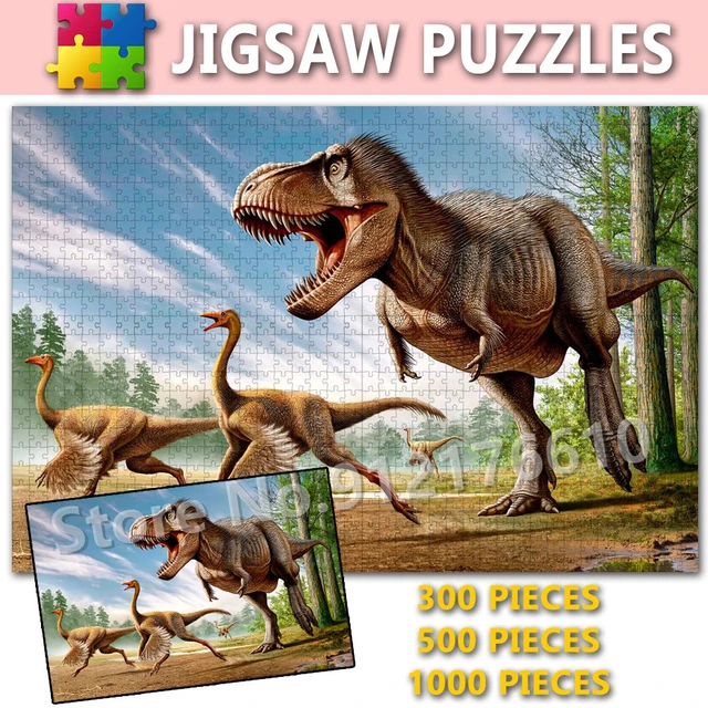 Buy Dinosaur Wooden Puzzle | 112 Pieces | Active Puzzles