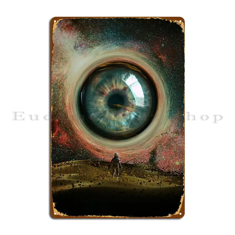 

Eye Metal Sign Funny Wall Decor Club Printing Create Tin Sign Poster