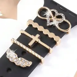 Elegant Diamond - Embellished Watch Band Charm (05)