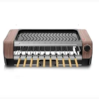 Household Small Barbecue Machine, Two-Tier Barbecue Stove, Automatic Rotating Barbecue Machine, Skewered Steak 1