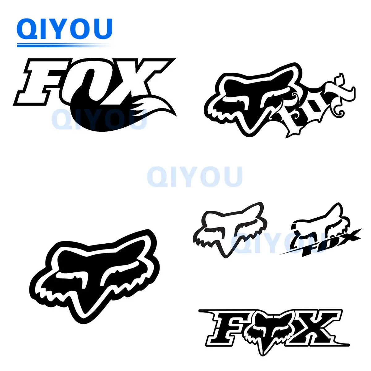 Наклейки Foxs, креативные наклейки на мотоцикл