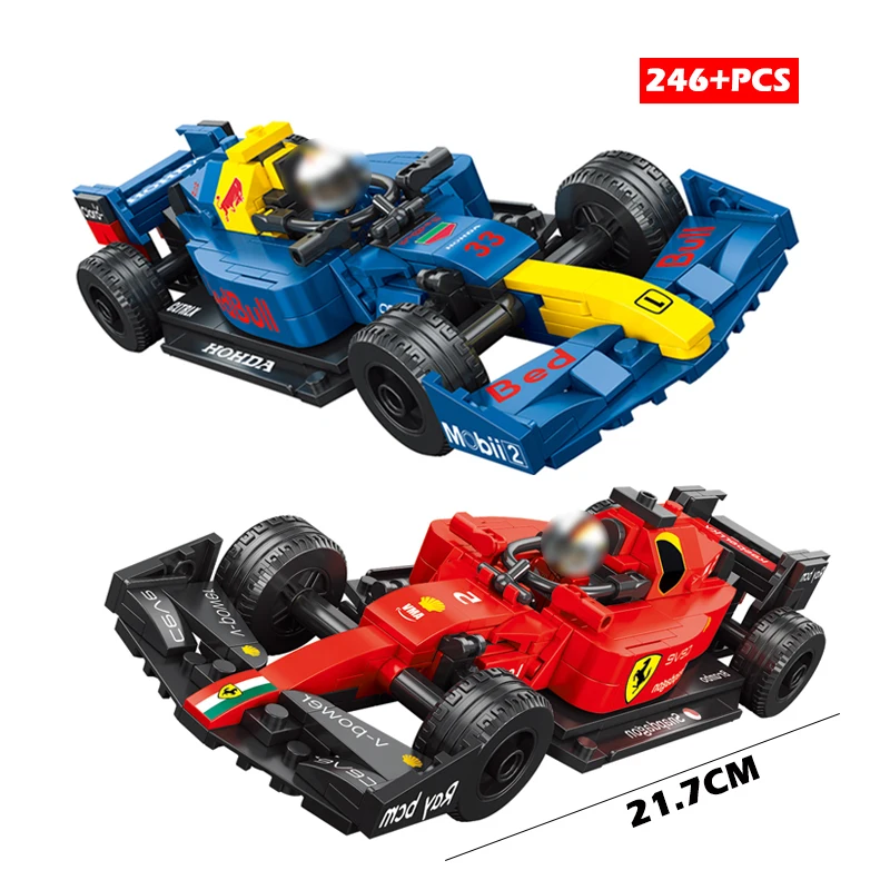 F1 City Formula 1 Race Car Speed Champions Rally Super Racers Vehicle Model  Building Blocks Kit Classic Bricks Set Kids Toy Gift - AliExpress
