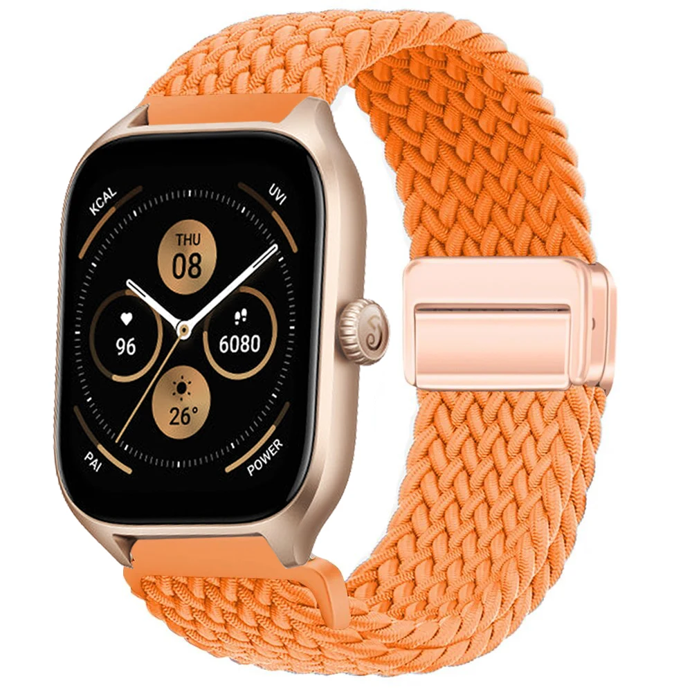 Braided Solo Loop Nylon Bracelet Watch Band