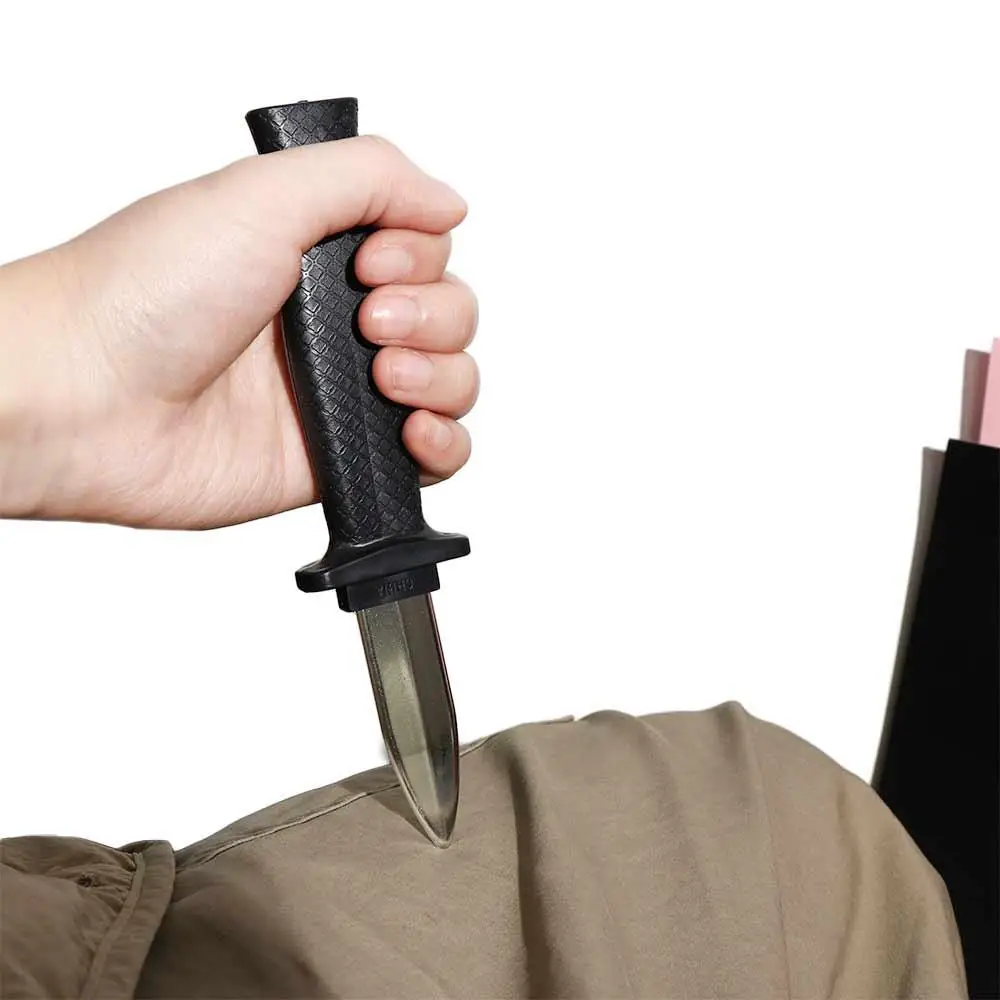 thumbnail image 2 of Plastic Toy Knife Halloween Party Prop Spring Retractable Fake Knife For Children And Adults From Halloween Toys - Price 6.32 2 of 11