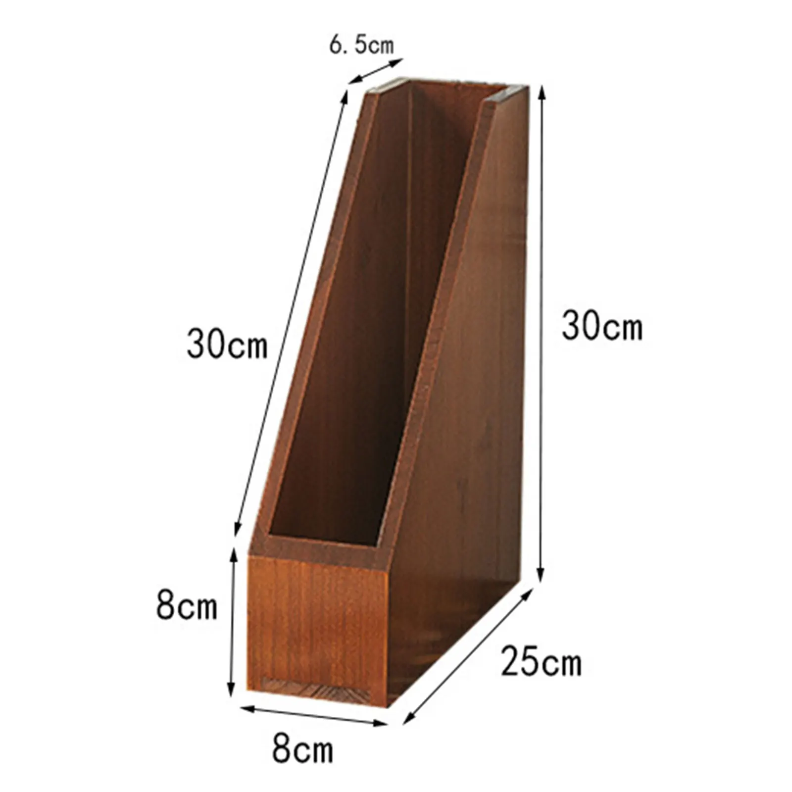 Office Desk Vintage Wooden Organizer for Countertop Drawer School Dresser Gift