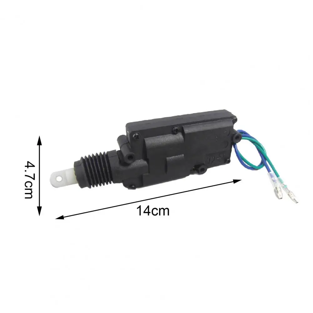 

Black Auto Door Lock Actuator Stable 2 Wires High-quality 12V 2 Wires Electric Central Lock Actuator Motor