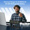 1.2V AA aaa NI MH Rechargeable Batteries 3000mAh aa 1100mAh aaa Battery+8 solt LCD Charger For 1.2V NIMH 2a 3a Batteries aa aaa 5