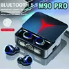 M90 Wireless Headphones TWS Bluetooth Touch Control Earphones Sport Earbuds Hifi Stereo Gaming Headset With Mic For smartphone 1