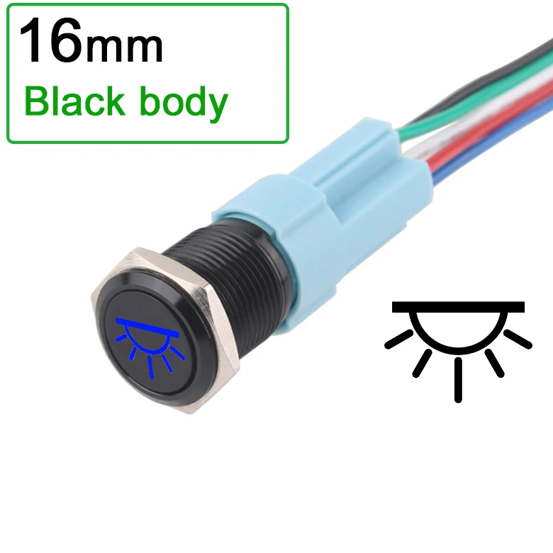 16mm-Blue LED-Bl