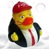 Novelty Trump Rubber Duck Baby Bath Toys Trump Merchandise Rubber Duckies for Kids Gift Birthdays Baby Showers Bath Time 3