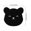 2pcs Pet Hair Remover Bear Shape Laundry Ball Washing Machine Lint Catcher Reusable Clothes Sofa Cat Dog Hair Cleaning Sponge 6