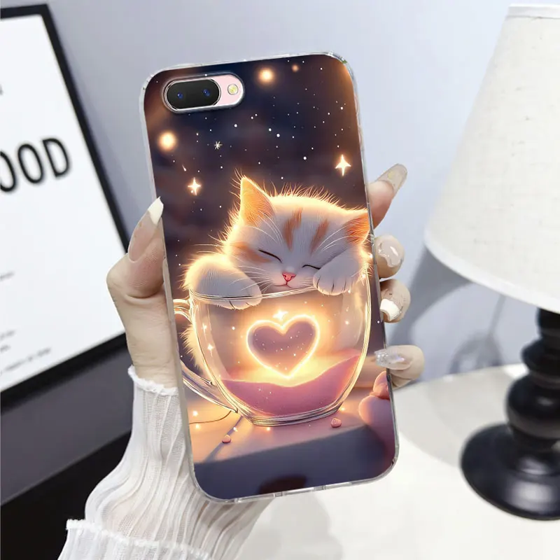 Marble Clear Soft Silicone Phone Case Bumper Cover