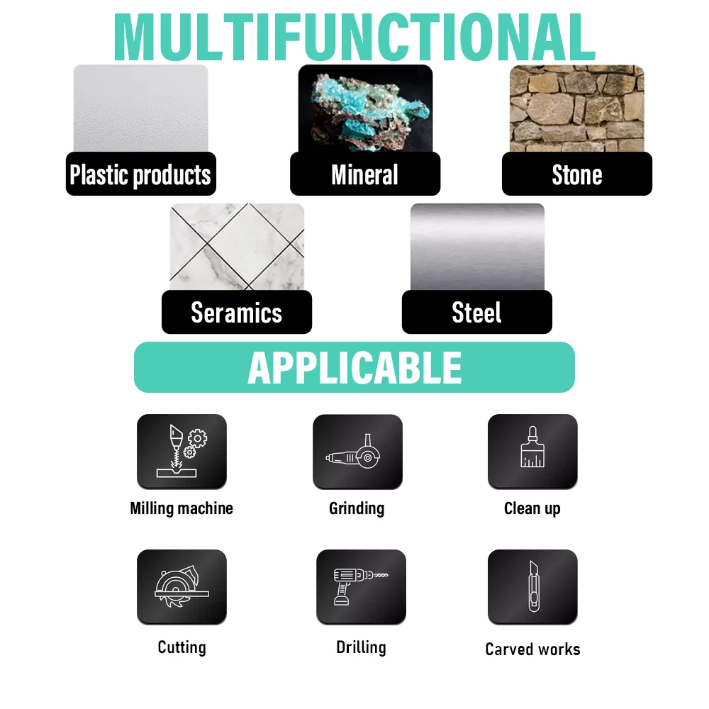 HILDA 500W  Green Engraver Electric Drill 6-Position Variable Speed High-Power Woodworking Rotary Tools Set Grinder Polishing 3