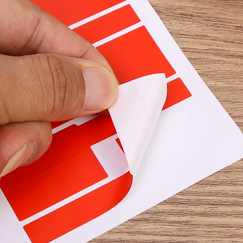 Colorful Waterproof Self-Adhesive Cable Label Stickers - Pack of 240/480