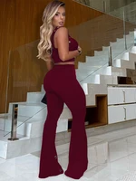 Christine Bustier Top Wide Pant Set 3