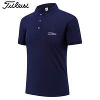 Polo à manches courtes de marque de luxe pour hommes, nouveau t-shirt respirant haut de gamme à revers, vêtements décontractés à la mode pour hommes 6