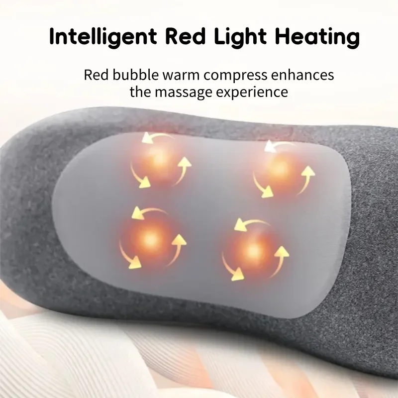 Ergonomic Sleep Pillow with Massage for Relaxation