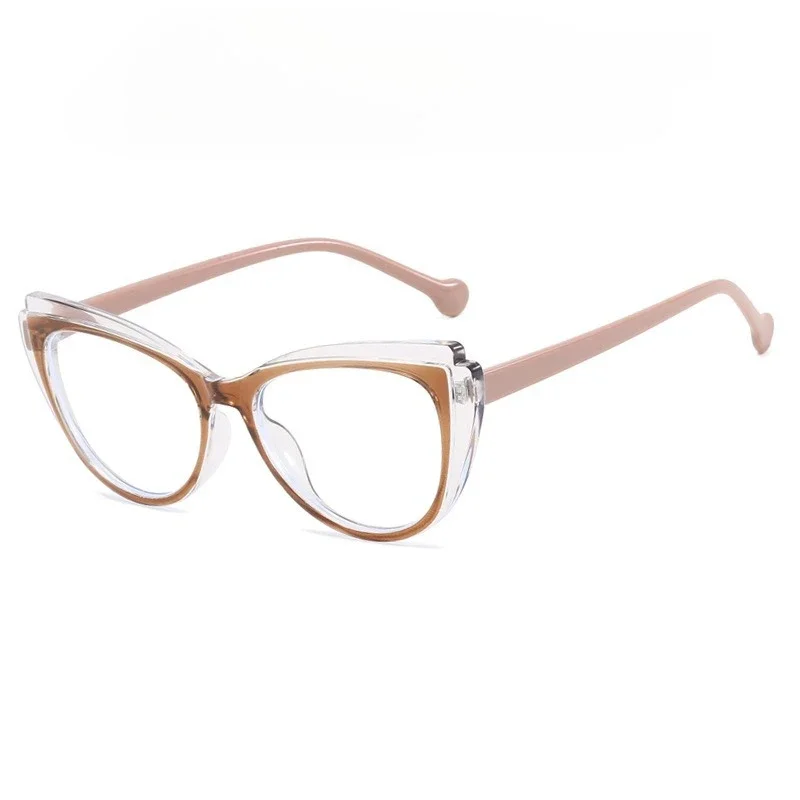 Vintage Oversized Cat Eye Reading Glasses for Women - Stylish High Definition Eyewear