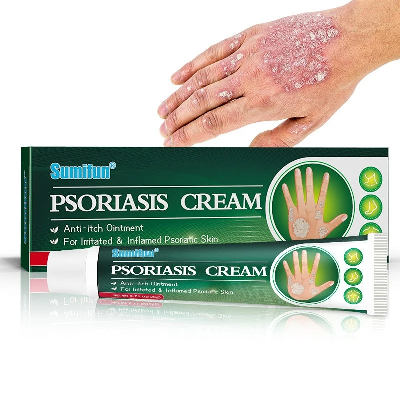 Crème à base de plantes pour le traitement du psoriasis, anti