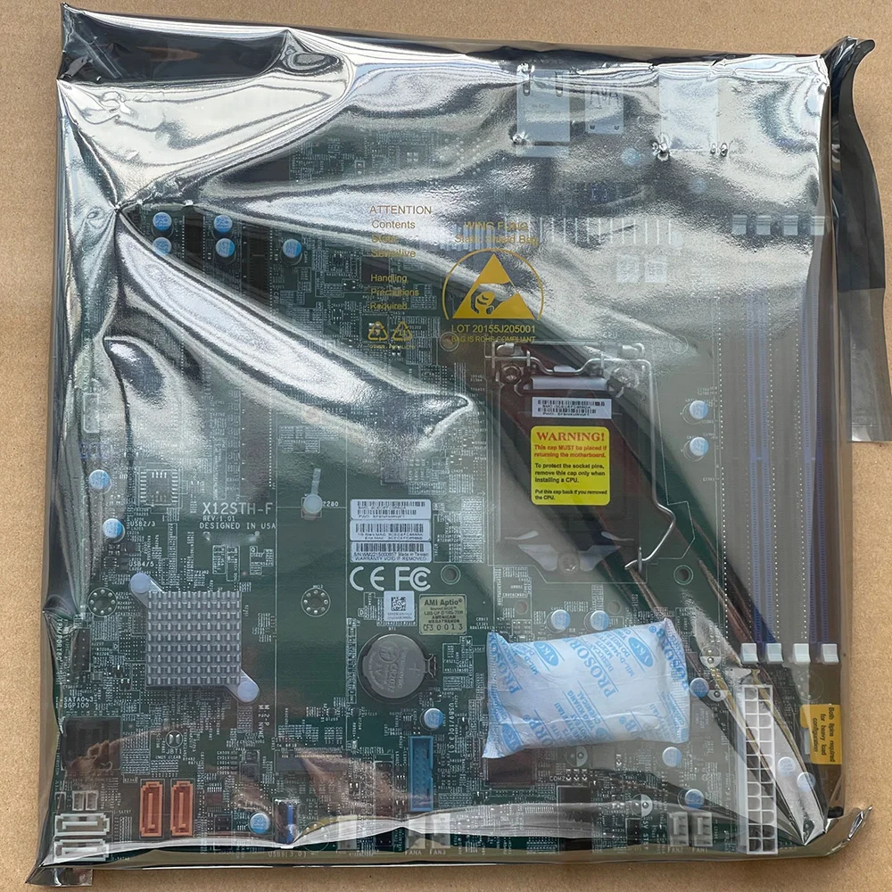 X12STH-F Server Motherboard For Supermicro C256 PCIe4.0 SGX Support E-2300 High Quality 4 X12STH-F Server Motherboard For Supermicro C256 PCIe4.0 SGX Support E-2300 High Quality - Image 2