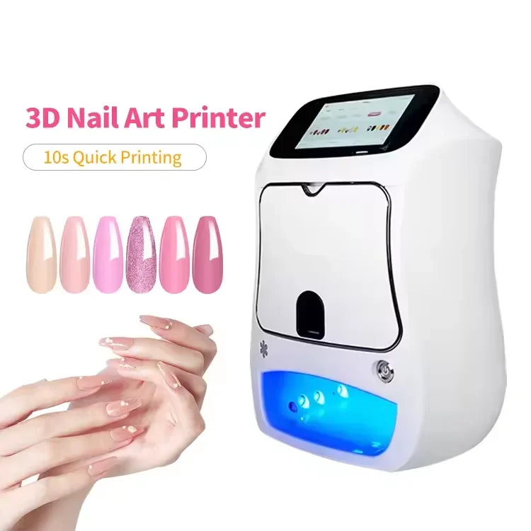 USB DIY 3D 디지털 네일 아트 프린터, 모바일 손톱 인쇄 건조기, 빠른 배송, 10s