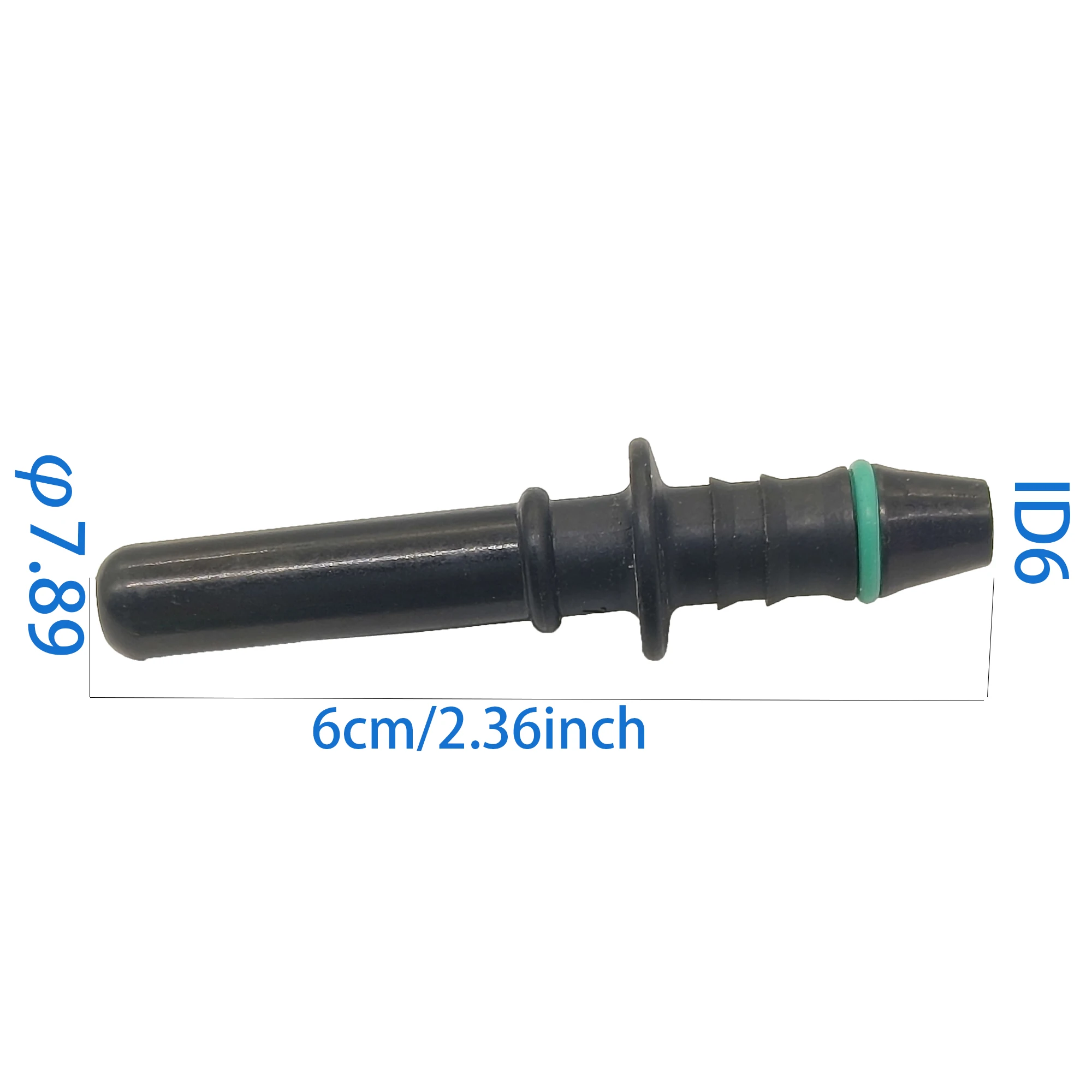 2pcs 7.89 ID6 Lengthened Male Auto Car Fuel Line Hose Quick Release Connector Carburetor Part fuel line connector hose coupler