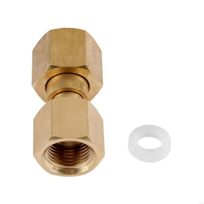 Brass CO2 to Argon Regulator Adapter CGA-320 to CGA-580 Gas Cylinder Valves A2BB
