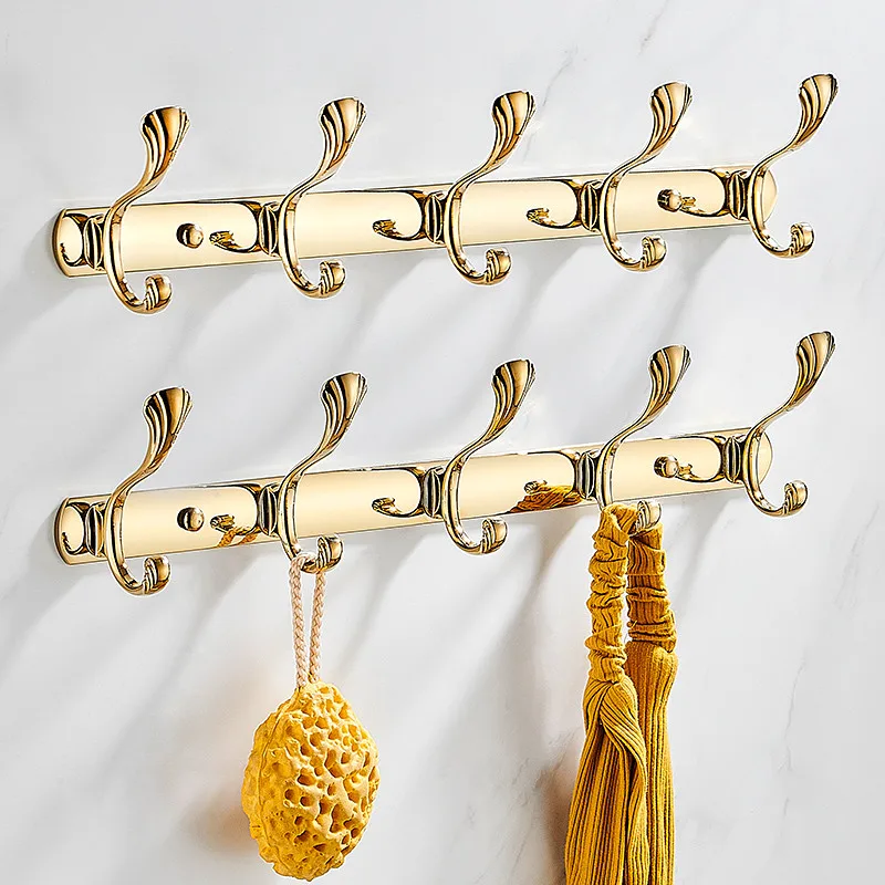 Bathroom Accessories Gold Hook Robe Hook Bathroom Accessories Gold