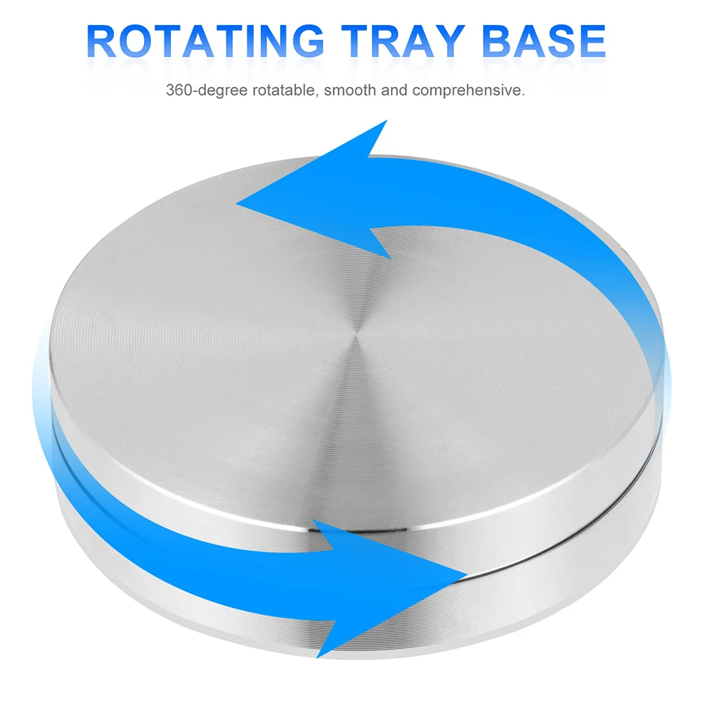 Cake Stand Cake Turntable 1pc Cake Stand Rotating Cake Turntable Aluminium Alloy Revolving Stand For Cupcake Pastry Decorating Supplies Cupboard